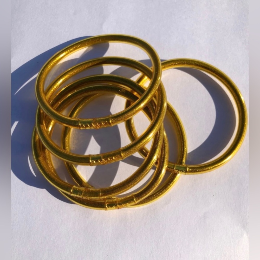 Gold Bangles - image 2
